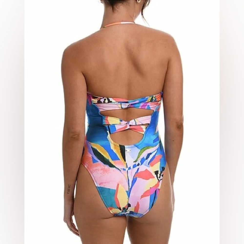 NWT Sunshine 79 Women's Bandeau Mio One Piece swimsuit - Picture 2 of 3